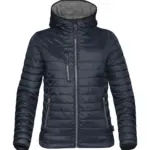 01518 - Women's Gravity Thermal Jacket, navy/charcoal — productfoto 2