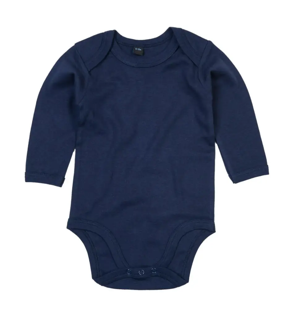 01547 - Baby long Sleeve Bodysuit, nautical navy — productfoto 5