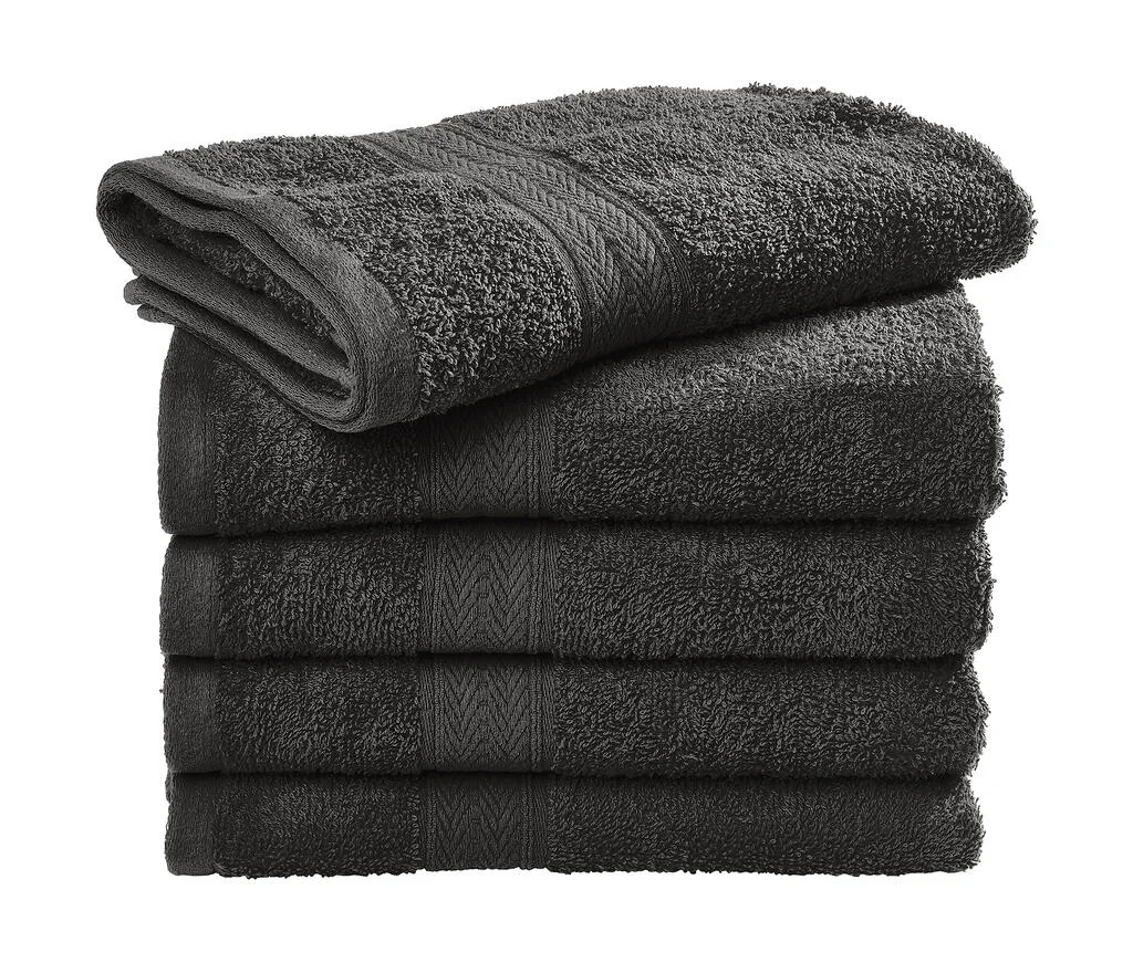 015_64_101_f-2023_01jpg - Handdoekeninclusieflogo 01564 - Rhine Hand Towel COMFORT, black — productfoto 2