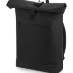 01729 - Roll-Top Backpack, black