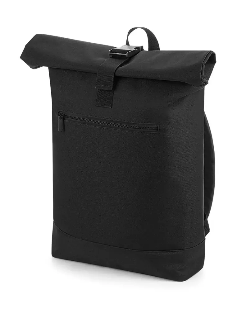01729 - Roll-Top Backpack, black