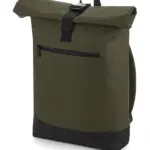 01729 - Roll-Top Backpack, military green — productfoto 4