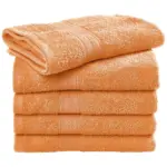 01764 - Rhine Beach Towel COMFORT, bright orange — productfoto 9