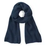 01869 - Metro Knitted Scarf, french navy — productfoto 2