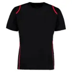 02111 - Regular Fit Cooltex® Contrast Tee, black / red — productfoto 2