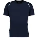 02111 - Regular Fit Cooltex® Contrast Tee, navy/light blue — productfoto 4