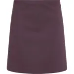 02567 - Waist Apron Basic 70 x 55 cm, aubergine — productfoto 6