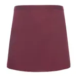 02567 - Waist Apron Basic 70 x 55 cm, bordeaux — productfoto 7