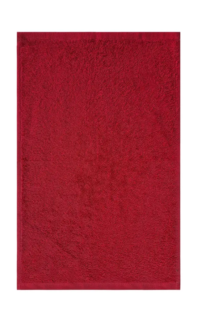 02764 - Volga Guest Towel CLASSIC, red — productfoto 5