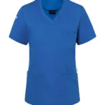02967 - Ladies' Slip-on Tunic Essential Short Sl., royal blue — productfoto 3