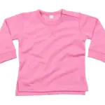 03147 - Baby Sweatshirt, bubble gum pink — productfoto 3