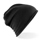 03169 - Jersey Beanie, black — productfoto 2