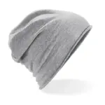 03169 - Jersey Beanie, heather grey — productfoto 3