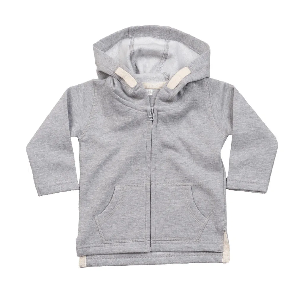 032_47_126_f-2015_01jpg - Hidalgo 03247 - Baby Hoodie, heather grey melange — productfoto 2