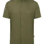 03667 - Short-Sleeve Chef Jacket Green-Generation, moss green