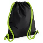 03929 - Icon Gymsac, black / lime green — productfoto 6