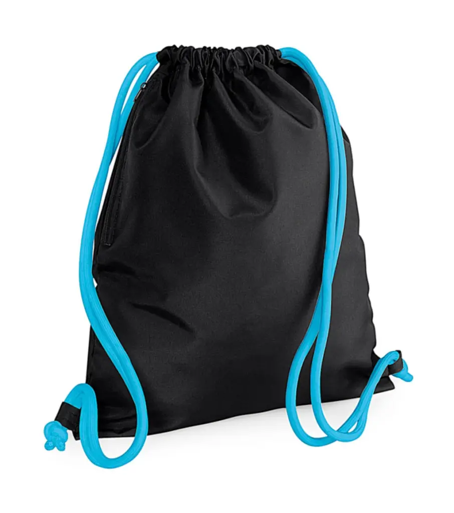 03929 - Icon Gymsac, black / surf blue — productfoto 7