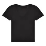 04042 - #E150 V T-Shirt /women, black — productfoto 3