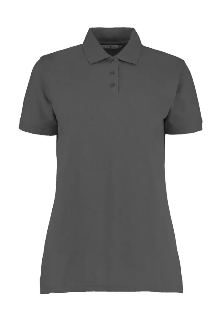 04211 - Ladies' Classic Fit Polo Superwash® 60º, charcoal — productfoto 4