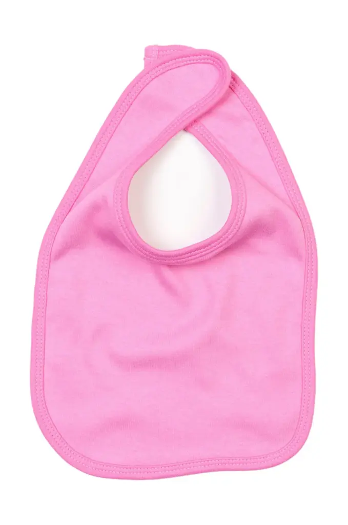 04247 - Baby Bib, bubble gum pink — productfoto 8