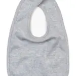 04247 - Baby Bib, heather grey melange — productfoto 3