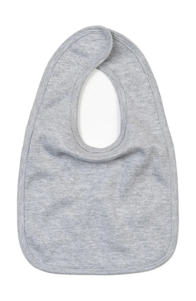 04247 - Baby Bib, heather grey melange — productfoto 3