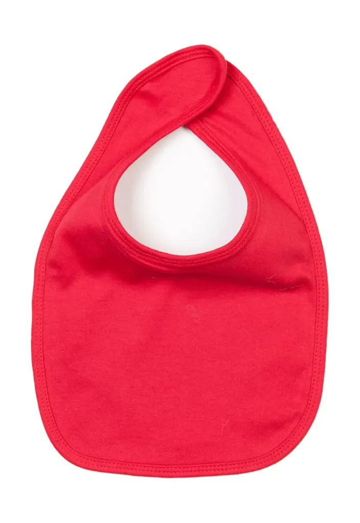 04247 - Baby Bib, red — productfoto 6