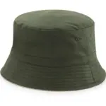 04669 - Reversible Bucket Hat, olive green/stone — productfoto 3