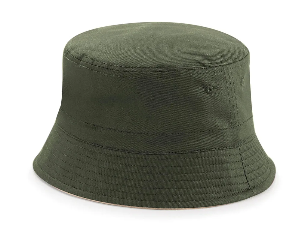 046_69_561_f-2017-nc_01jpg - Hidalgo 04669 - Reversible Bucket Hat, olive green/stone — productfoto 3