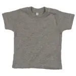 04747 - Baby T-Shirt, heather grey melange organic — productfoto 4