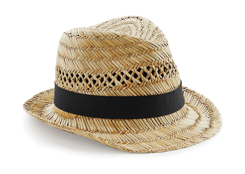 04969 - Straw Summer Trilby, natural
