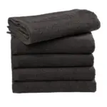 05064 - Ebro Face Cloth 30x30cm, deep black — productfoto 2