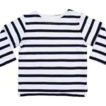 05647 - Baby Breton Top, white / navy