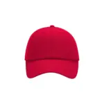 06669 - Low Profile 6 Panel Dad Cap, classic red — productfoto 4