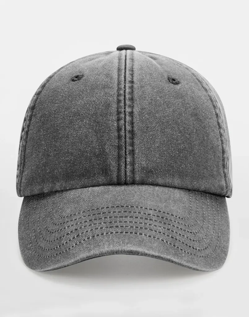 06769 - Low Profile Vintage Cap, vintage black — productfoto 2
