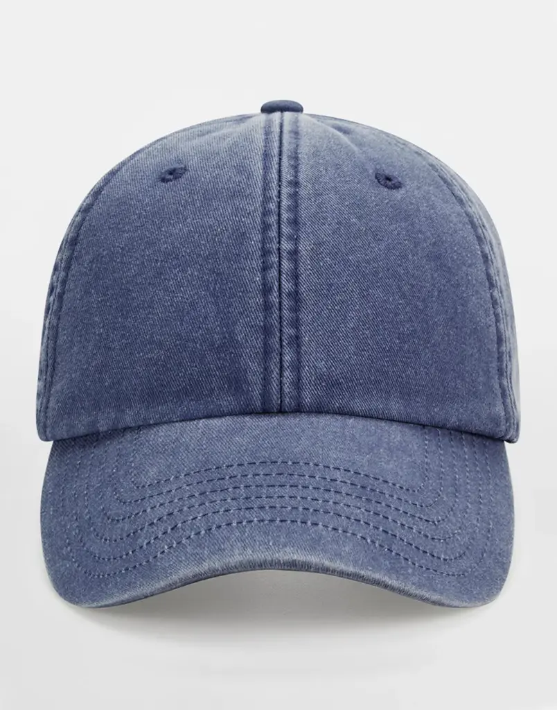 06769 - Low Profile Vintage Cap, vintage denim — productfoto 6