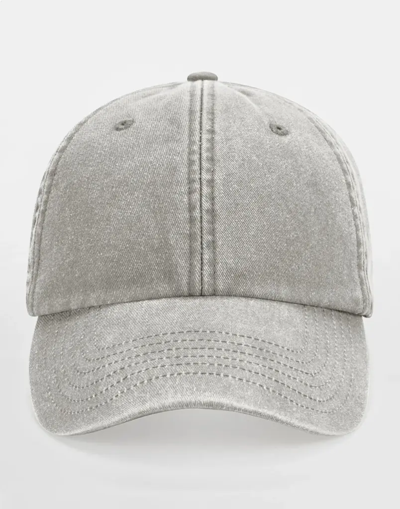 06769 - Low Profile Vintage Cap, vintage grey — productfoto 3