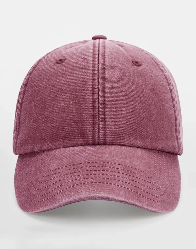 06769 - Low Profile Vintage Cap, vintage red — productfoto 8