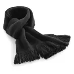 07169 - Classic Knitted Scarf, black