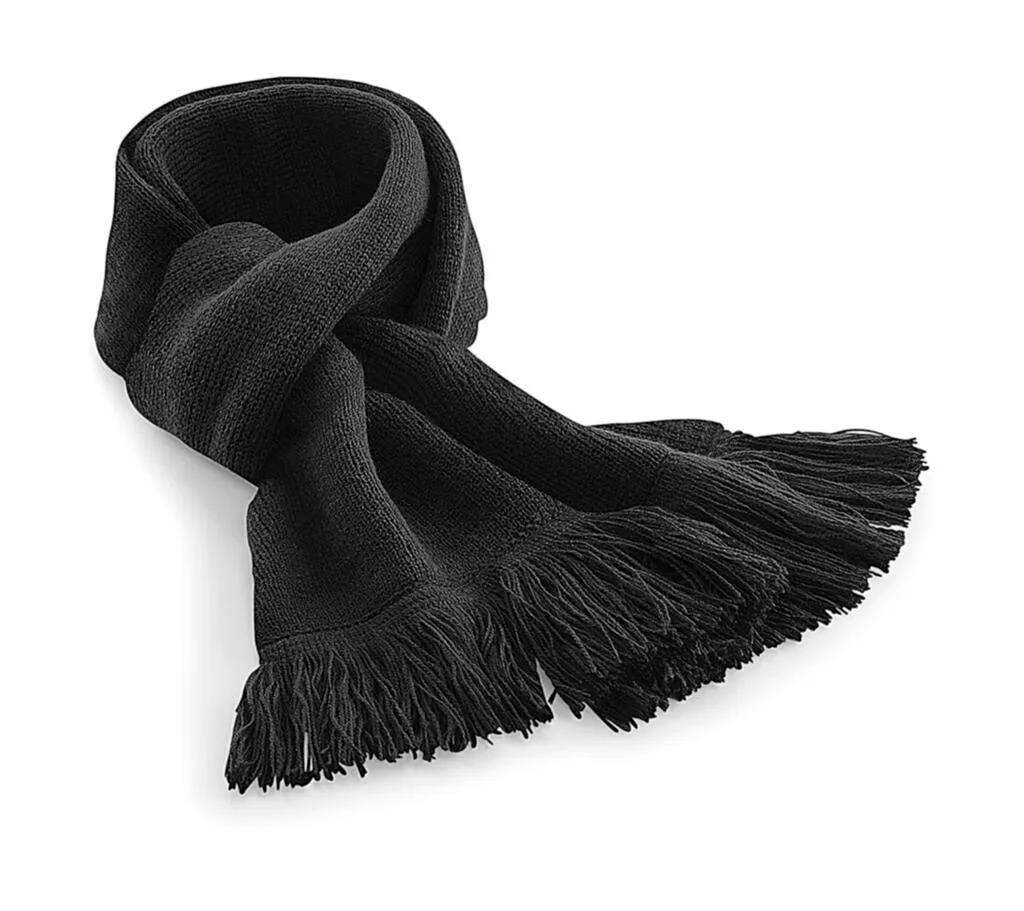 07169 - Classic Knitted Scarf, black