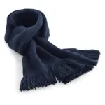 07169 - Classic Knitted Scarf, french navy — productfoto 3