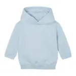 07347 - Baby Essential Hoodie, dusty blue — productfoto 5