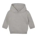 07347 - Baby Essential Hoodie, heather grey melange — productfoto 3