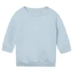 07447 - Baby Essential Sweatshirt, dusty blue — productfoto 5
