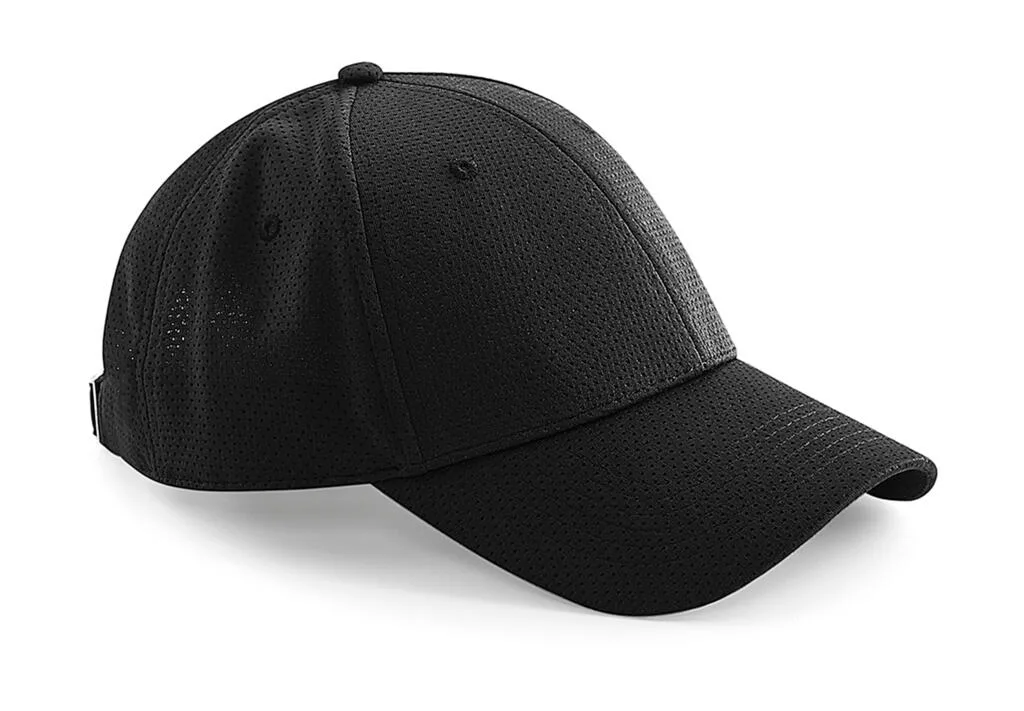 07469 - Air Mesh 6 Panel Cap, black
