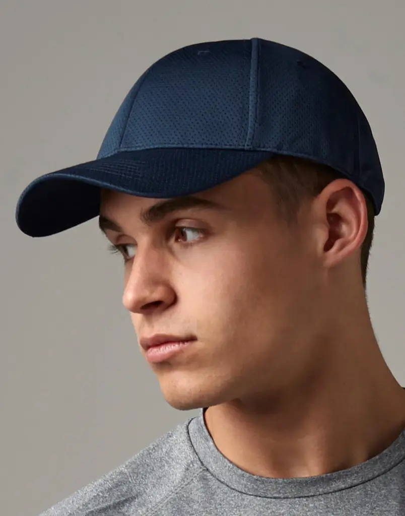 07469 - Air Mesh 6 Panel Cap, light grey — productfoto 2