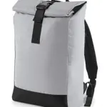 07529 - Reflective Roll-Top Backpack, silver reflective — productfoto 2