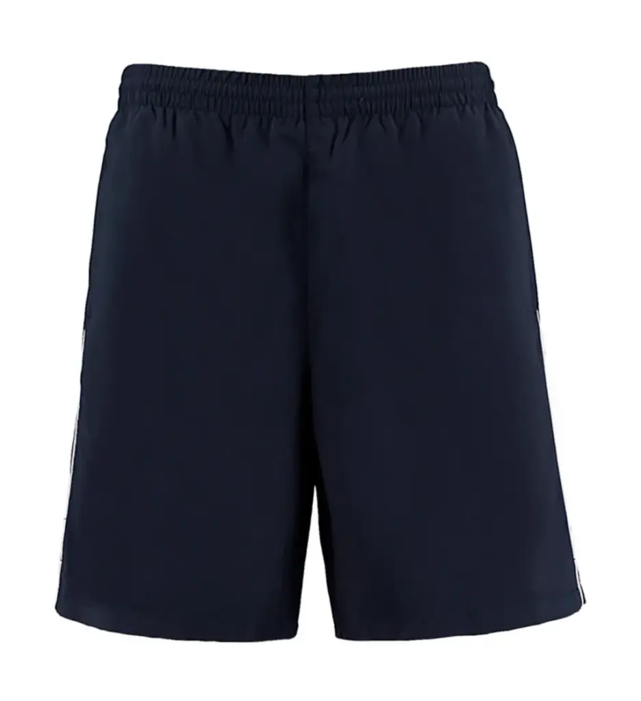 08411 - Classic Fit Track Short, navy / white — productfoto 2