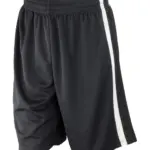 09233 - Men's Quick Dry Basketball Shorts, black/white — productfoto 2
