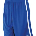 09233 - Men's Quick Dry Basketball Shorts, royal / white — productfoto 3